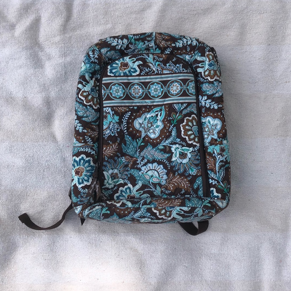 Vera Bradley Large Laptop Backpack - Picture 2 of 7